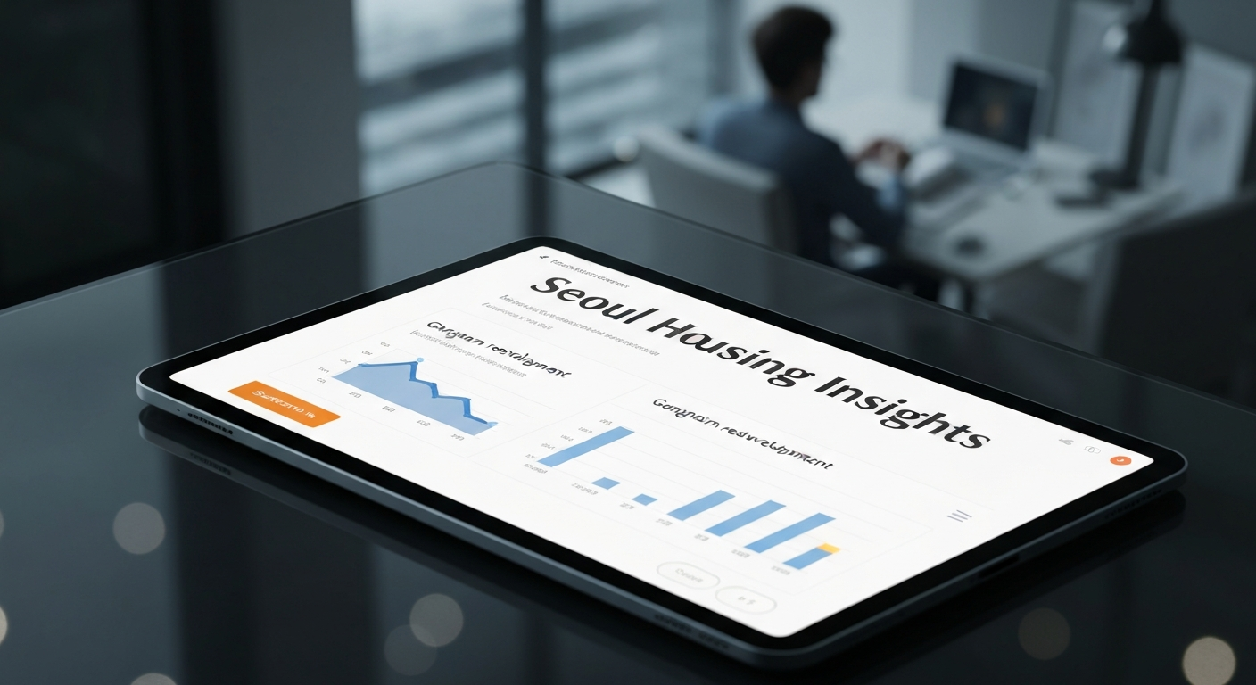 복잡한 시장 정보 속에서 정제된 경제 인사이트의 필요성을 상징하는 이미지